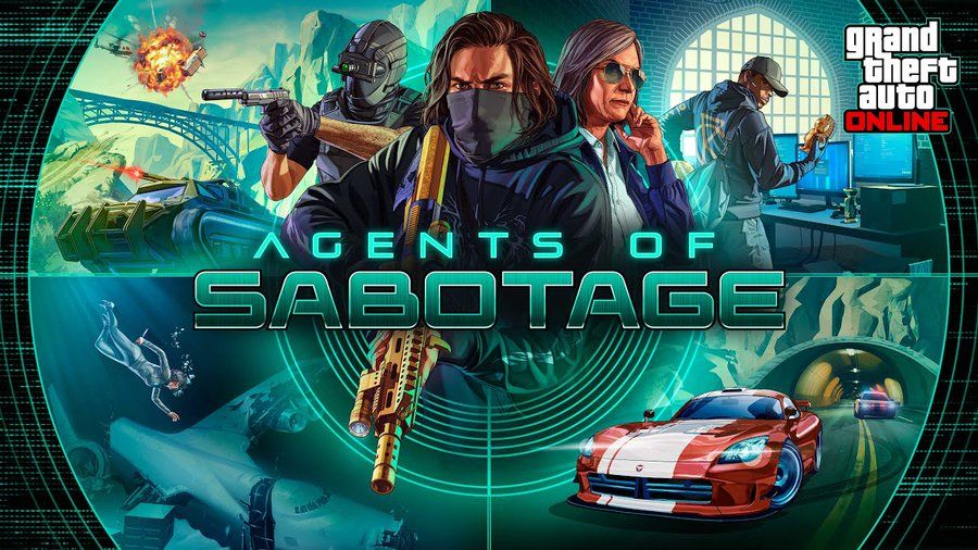 the new gta online dlc "agents of sabotage"