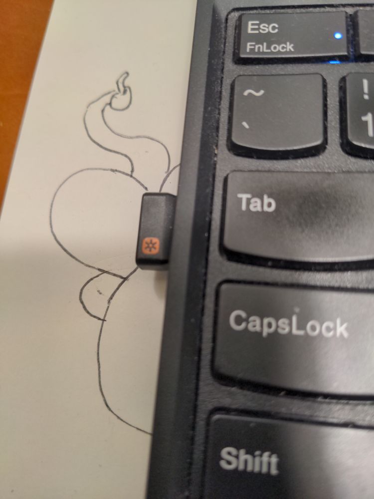 A tentacled thumbs up. You're doing great.