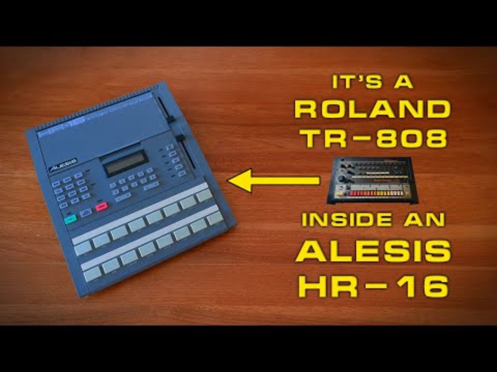 Alesis HR-16 Upgraded with TR-808, TR-707 & TR-727 Sounds