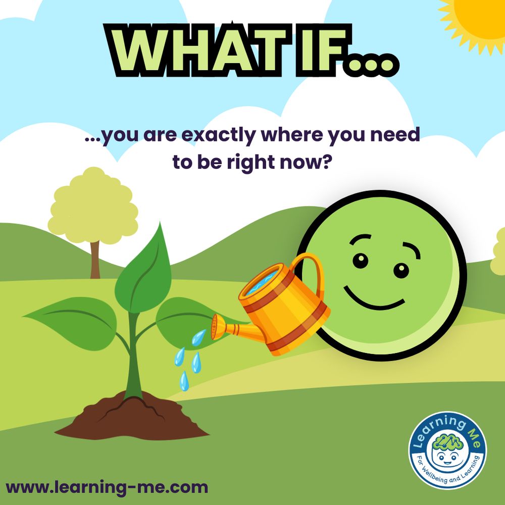 What if you are exactly where you need to be right now?