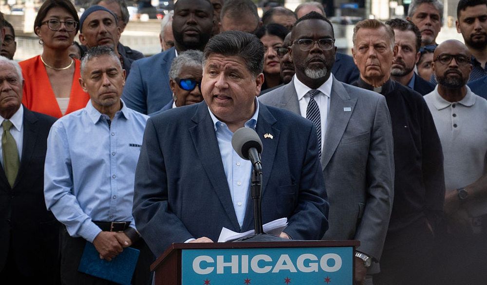 Illinois Gov. JB Pritzker starkly warns Donald Trump not to send military troops to Chicago