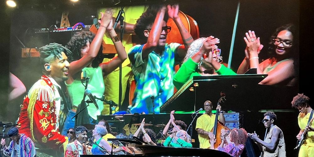 We found one answer when the buoyant Jon Baptiste lit up Central Park last night