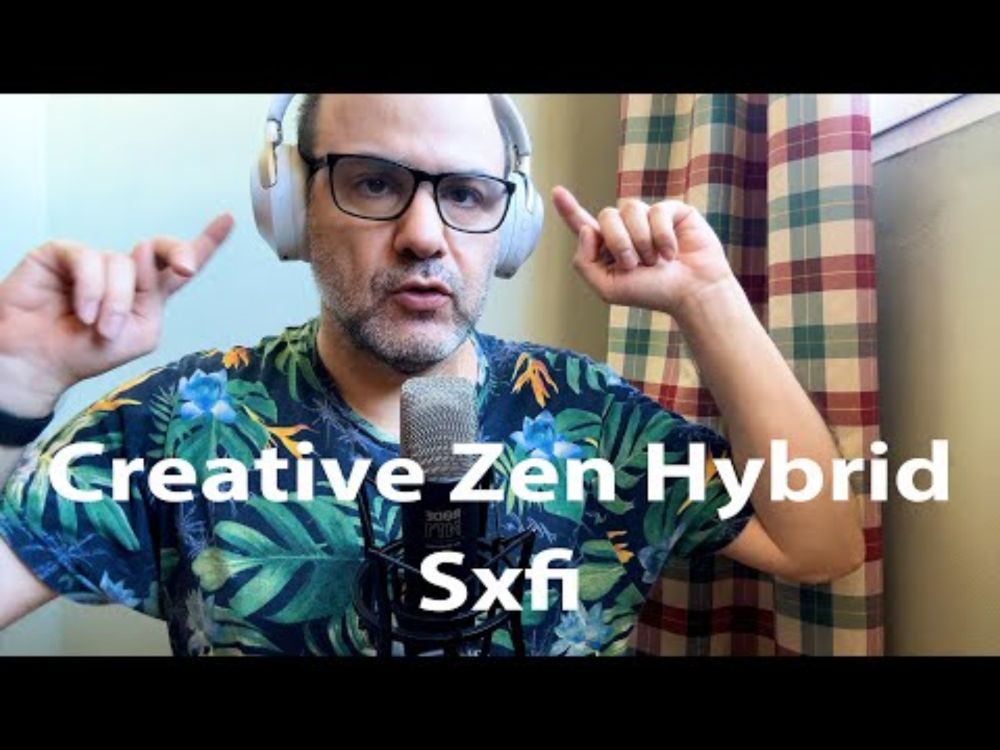 Pruebo estos AURICULARES CREATIVE ZEN HYBRID SXFI y me QUEDO 😲😲