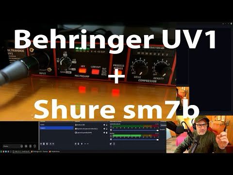 Review BEHRINGER UV1 y CONFIGURACIÓN con SHURE SM7B