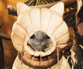 Sild armour for palico in Monster Hunter Wilds