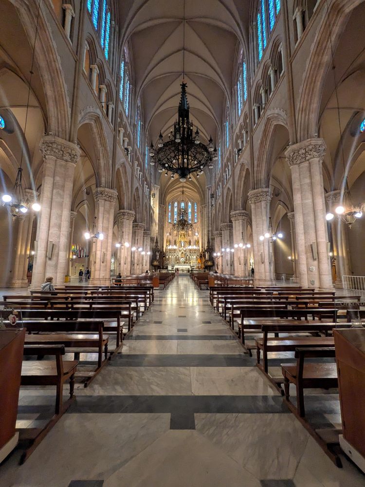 Interior de la Basílica Nuestra Señora de Luján