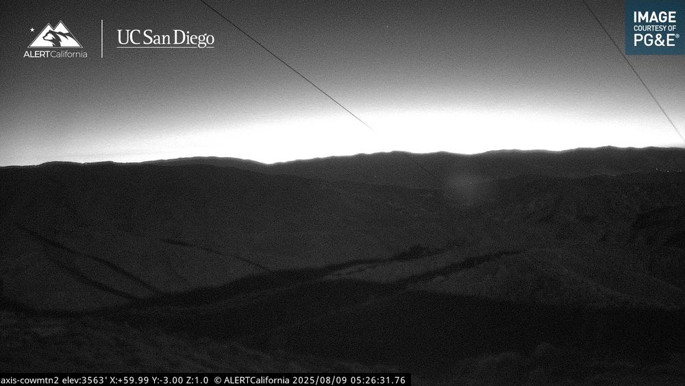 An image from AlertWildfire: Cow Mtn 2, Lake County, CA
🗺39.1307, -123.0768 🧭120° ⛰3556 ft
https://ops.alertcalifornia.org/cam-console/1637