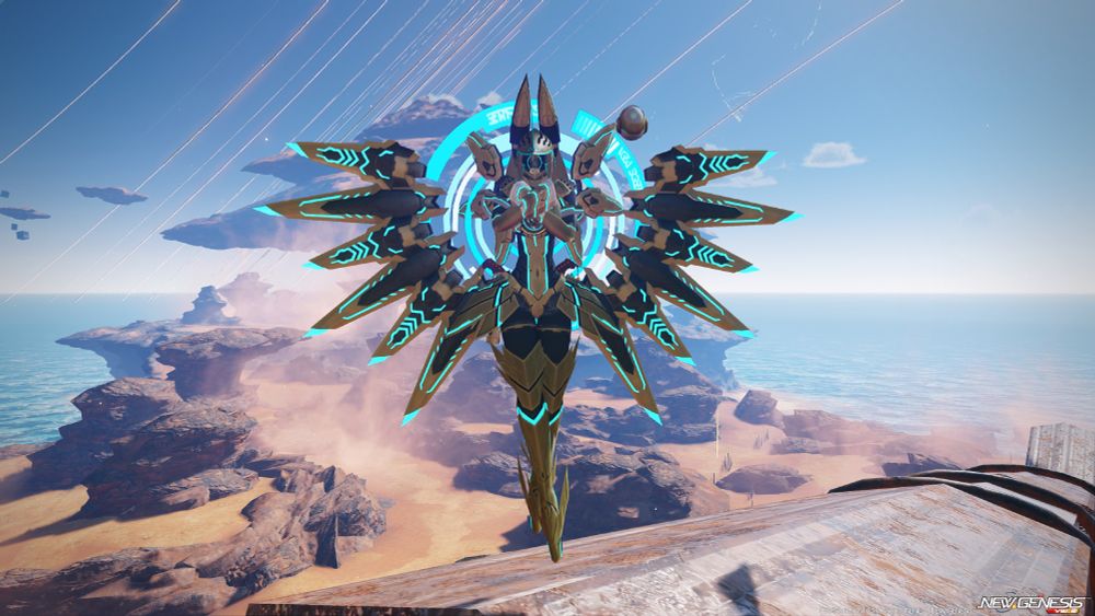 PSO2NGS character made to look like Heavens Mother from previous Phantasy Star games
