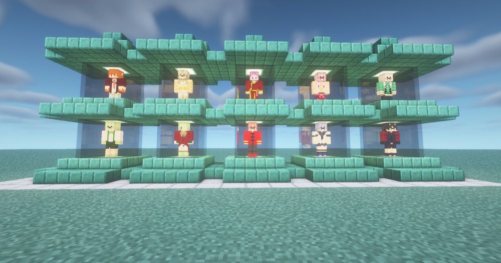 multiples of me in minecraft