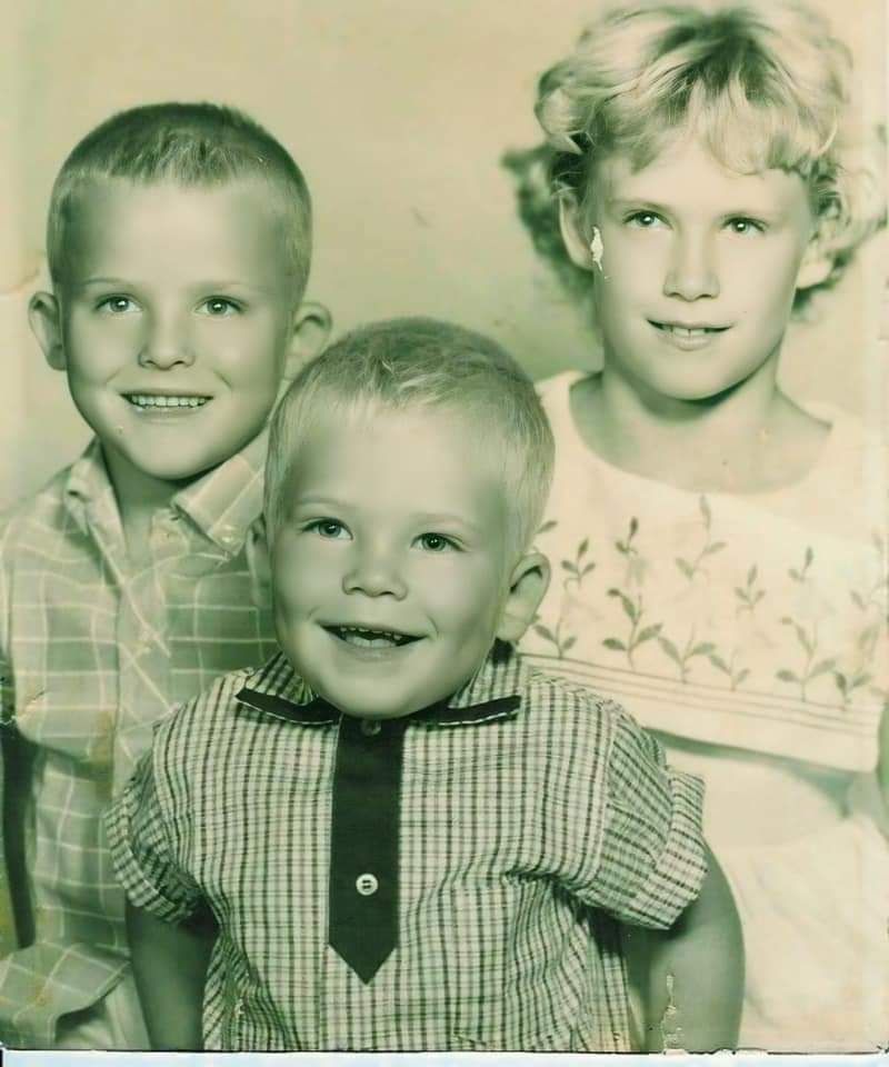 Picture of my two brothers and I.