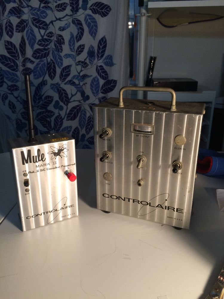 Two more vintage converted transmitters. 