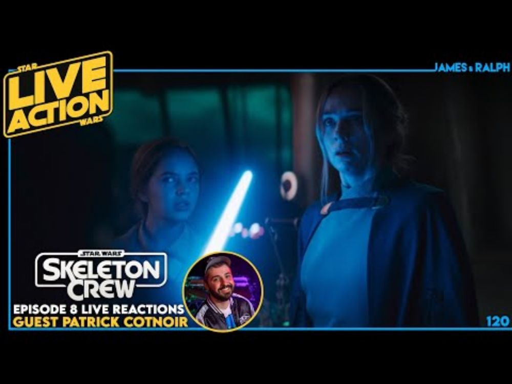 Skeleton Crew Episode 8 Live Reactions (Guest Patrick Cotnoir)