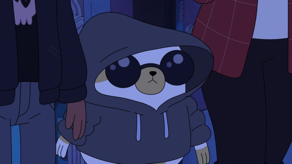 Fionna and Cake S2E2, Cake seems to be cosplaying the unabomber