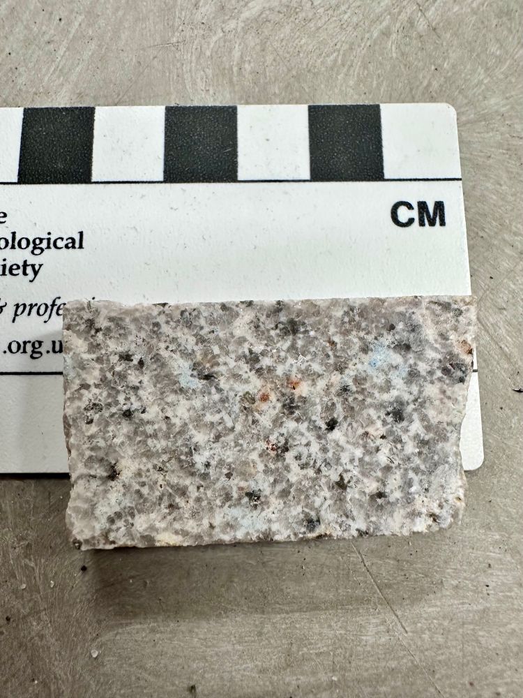 California granite from Antero with beryl