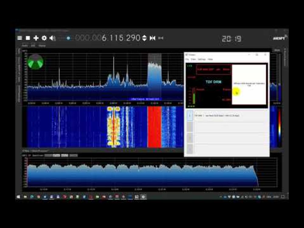 Sailor Radio (DRM) on 6120 kHz Shortwave, 29 September 2024, 2018 UTC