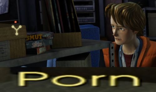 Marty McFly looking at porn