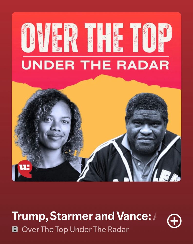 Under the radar - Trump, Starmer and Vance screenshot 