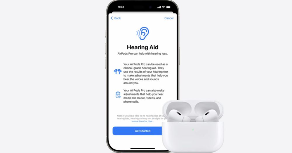 The AirPods Pro 2 will soon double as hearing aids