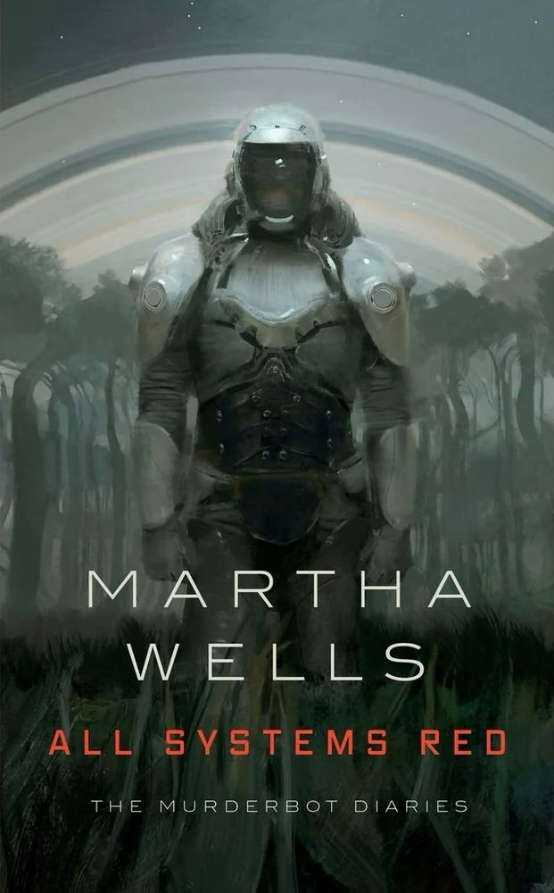 Book cover - all systems red by Martha wells
