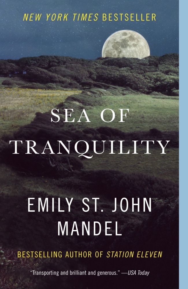 Book cover of sea of tranquility by Emily St. John mandel 