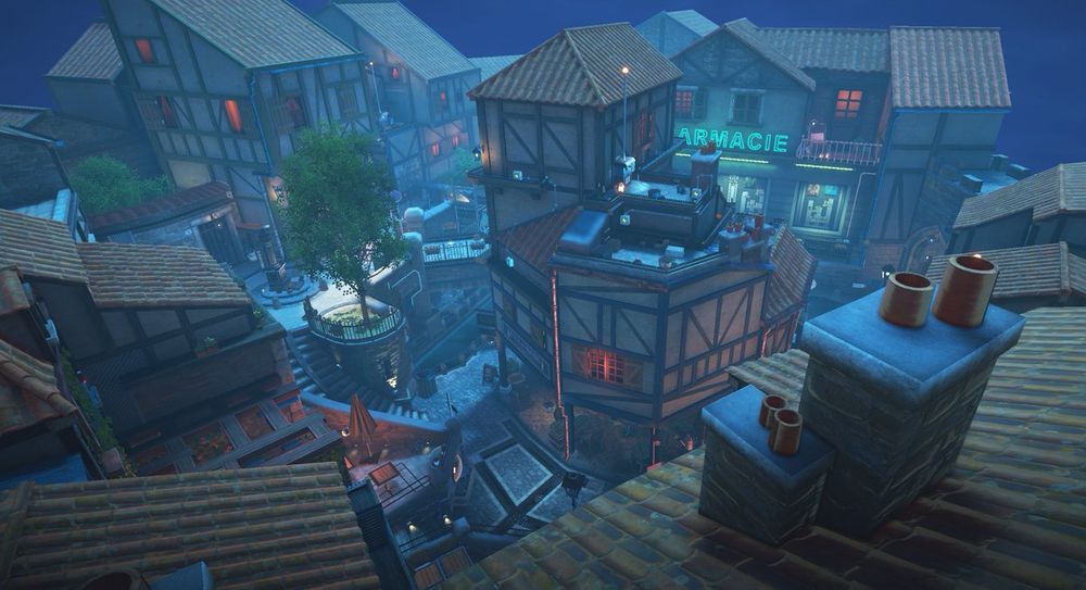 The Spirit and the Mouse screenshot - North town