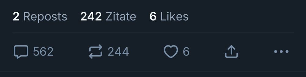 Screenshot showing the engagement metrics of Melanie Onn MP’s post. It is dated 9 August 2025 at 08:01 and marked as visible to everyone. Below, there are 2 reposts, 242 quote posts, 6 likes, 562 replies, and 244 retweets.