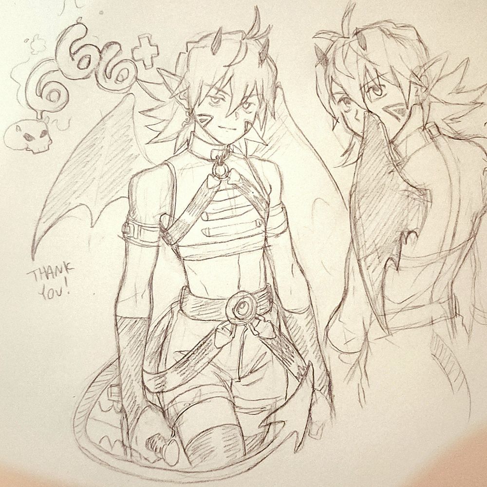 Kite from .hack// but devilish