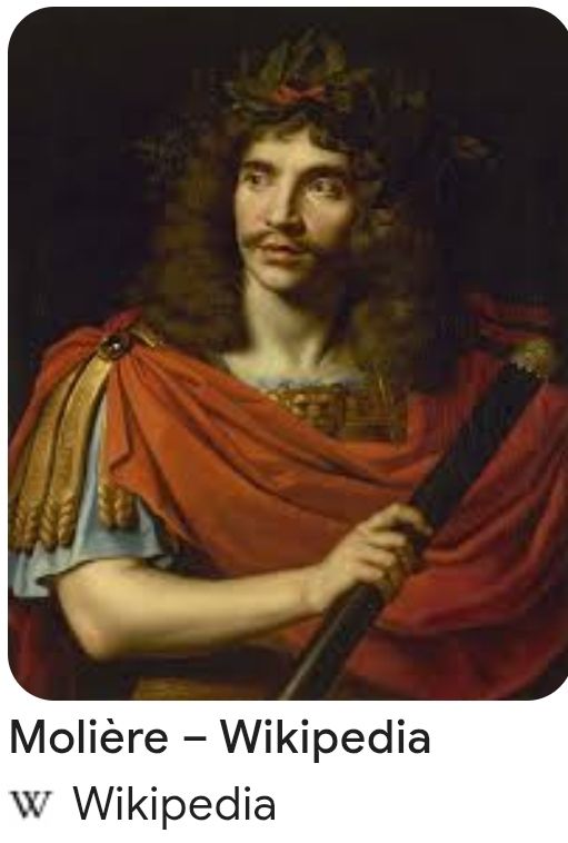 Bild des Dichters Molière