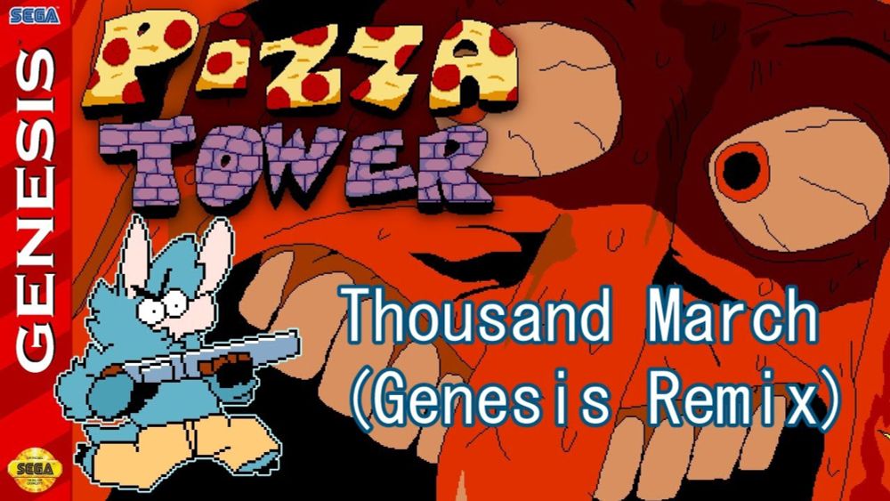 Thousand March (Genesis Remix) - Pizza Tower