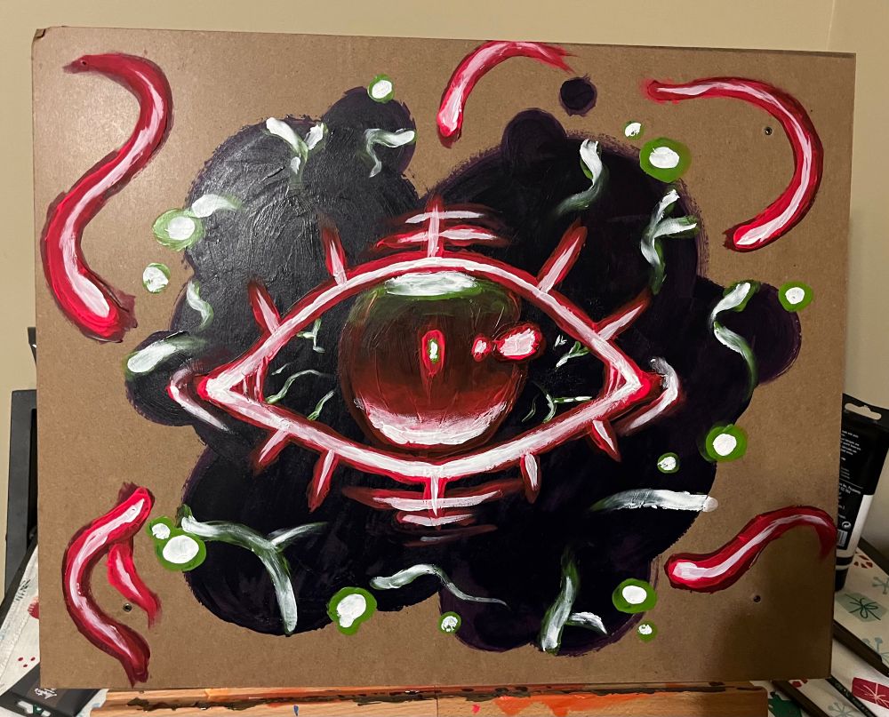Finished painting