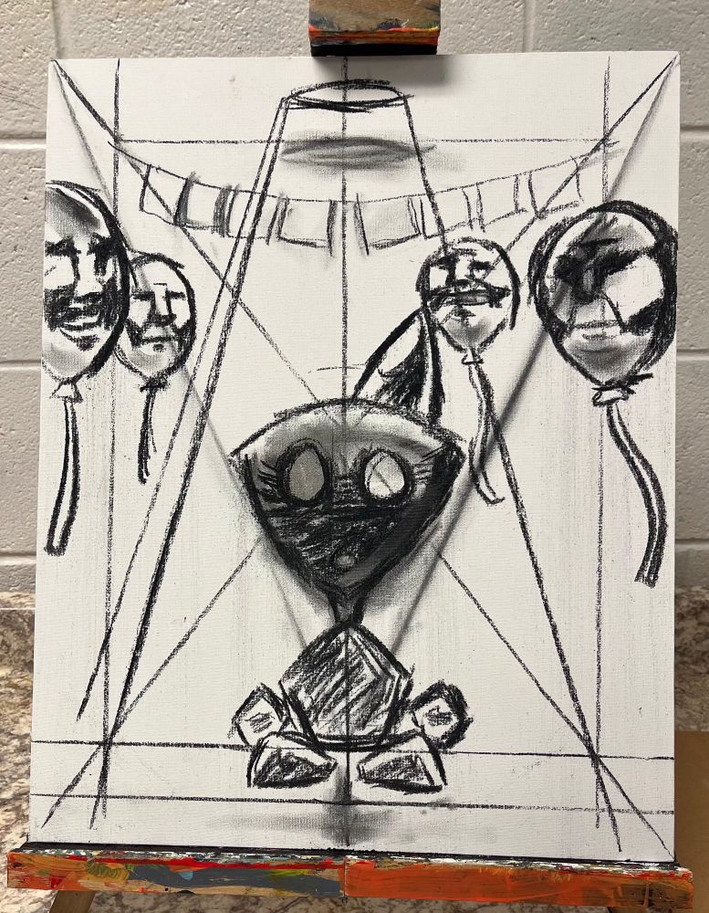 1st painting sketch!