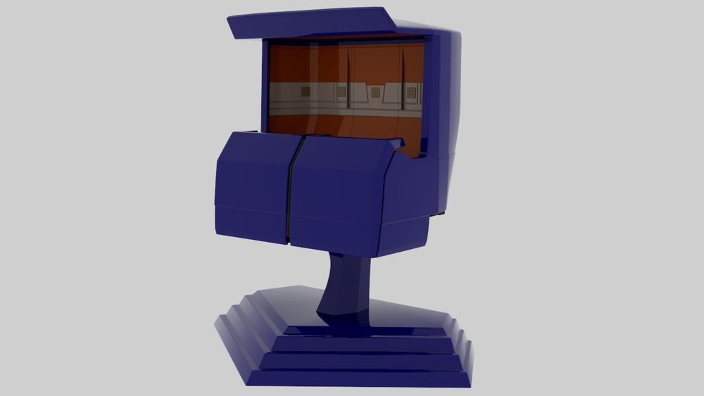 3d model of Epcots Horizon vehicle