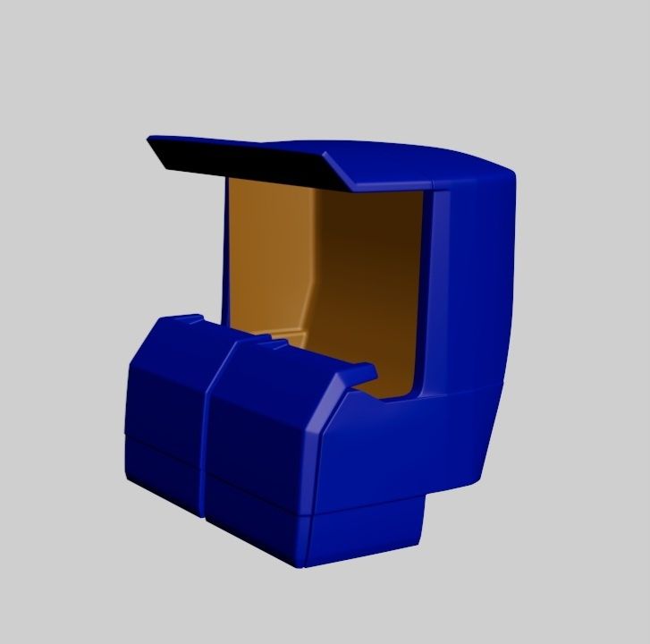 3D render of Horizons ride vehicle
