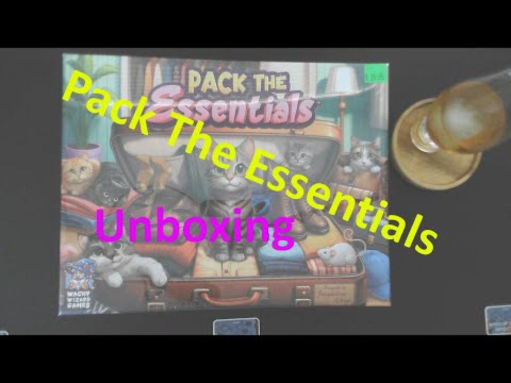 Pack The Essentials - Unboxing