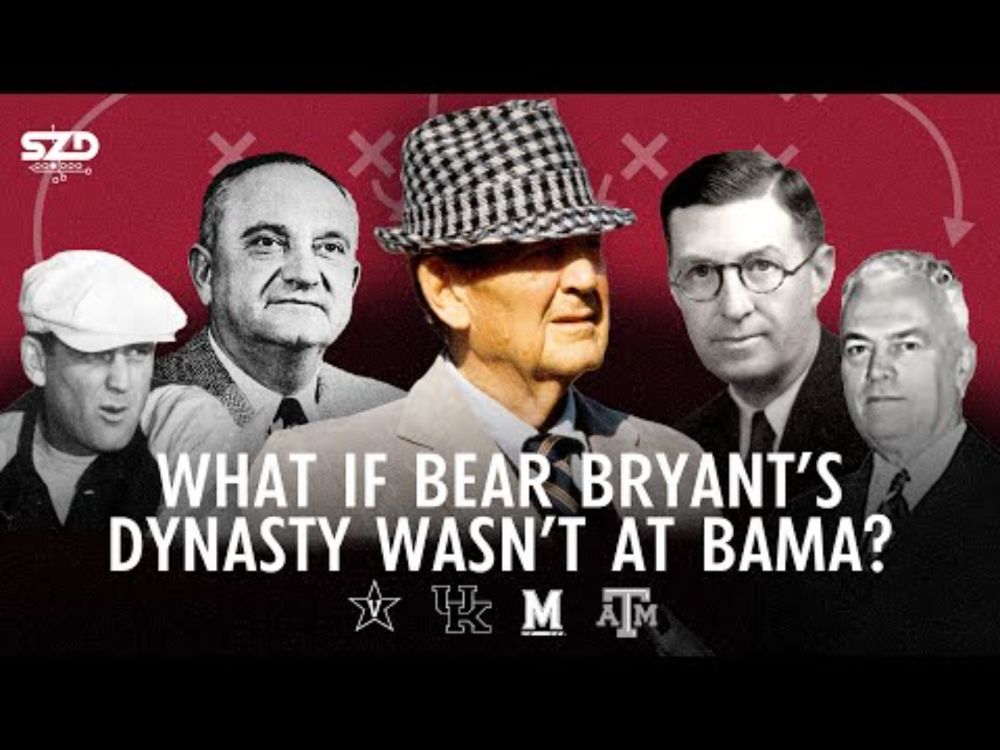 How Bear Bryant's Alabama dynasty could've been at four other schools