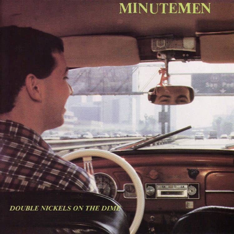 Album cover for The Minutemen: Double Nickels on the Dime.