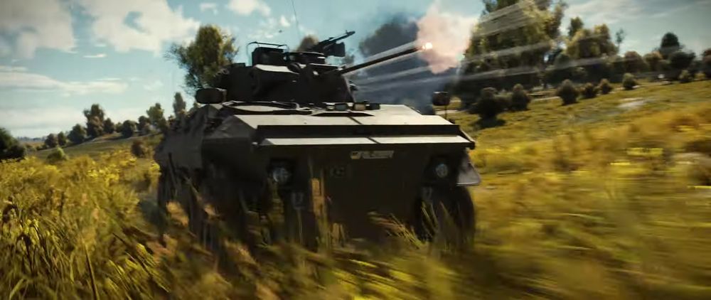 見た目的に(DE)”ルクス”装輪装甲車(だと思う)
主砲はお馴染みRh.202 20mm機関砲
BRはXM800(T)や87RCV(P)同様に7.7あたりか クルツが来るかと期待したんだけどなぁ