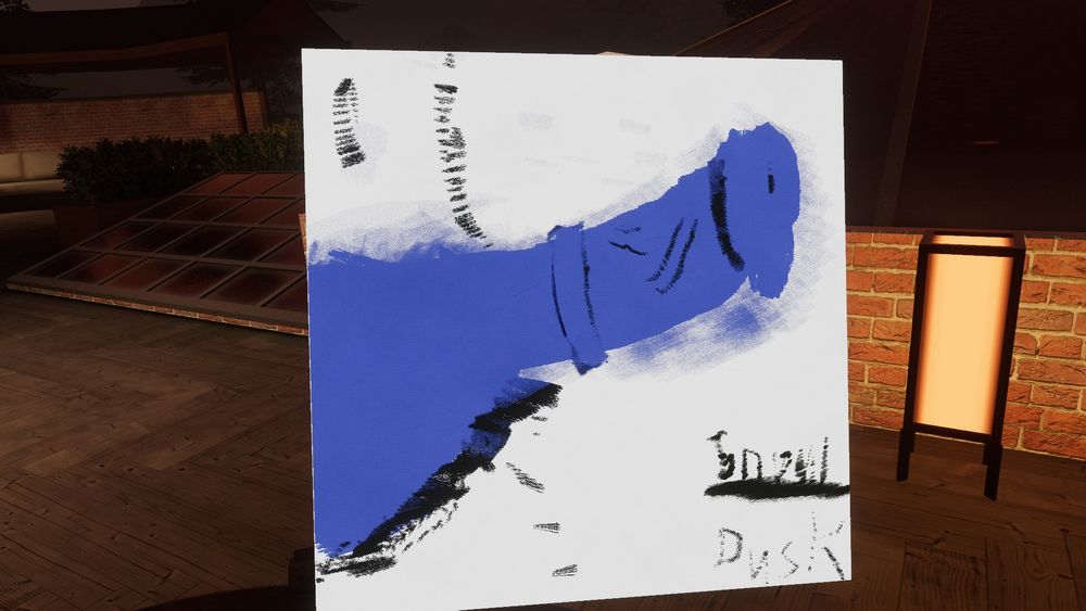 A horse cock painting in VRChat!