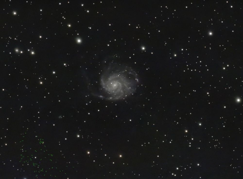 Galaxie M101 (spirales)