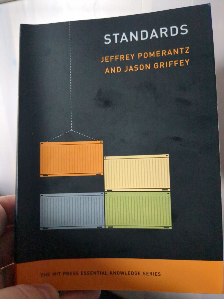 Book cover image. Standard by Jeffrey Pomerantz and Jason Griffey. 