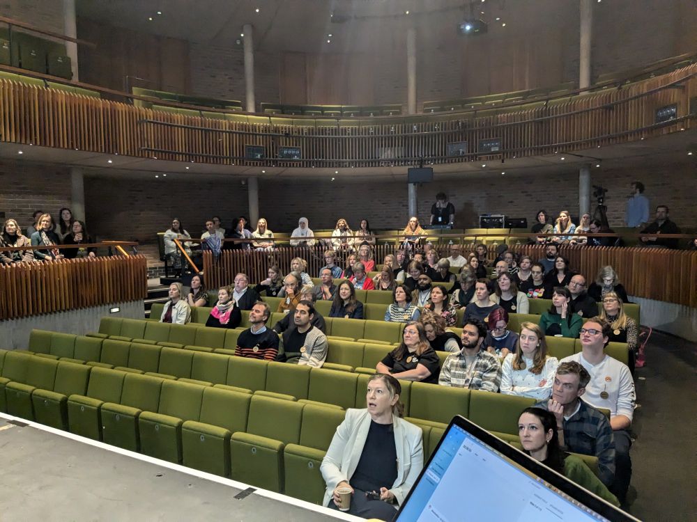 Auditorium view from the stage