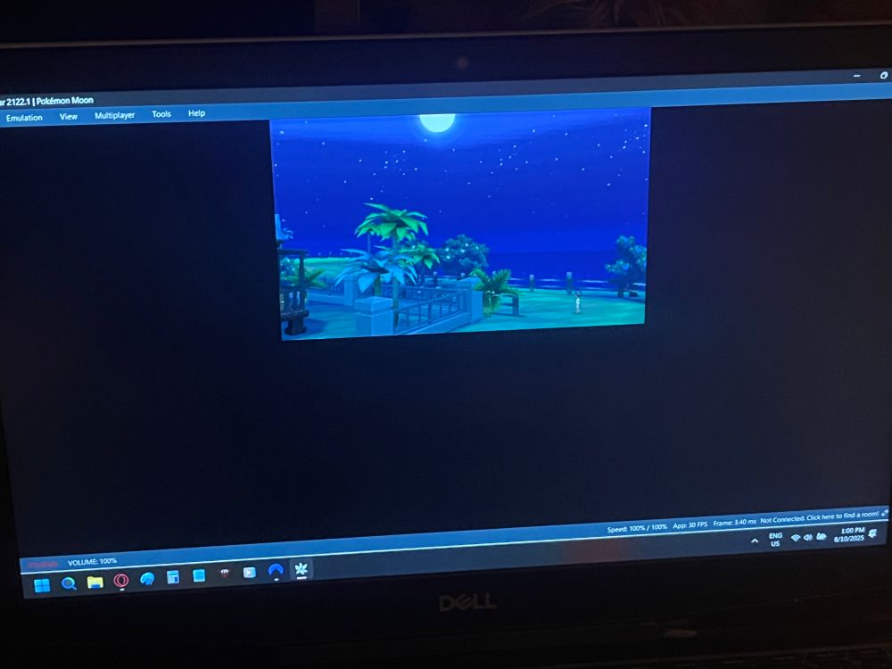 Emulated pokemon moon