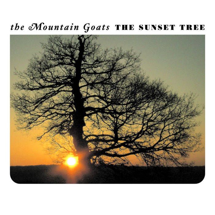 the album art for The Sunset Tree by the Mountain Goats