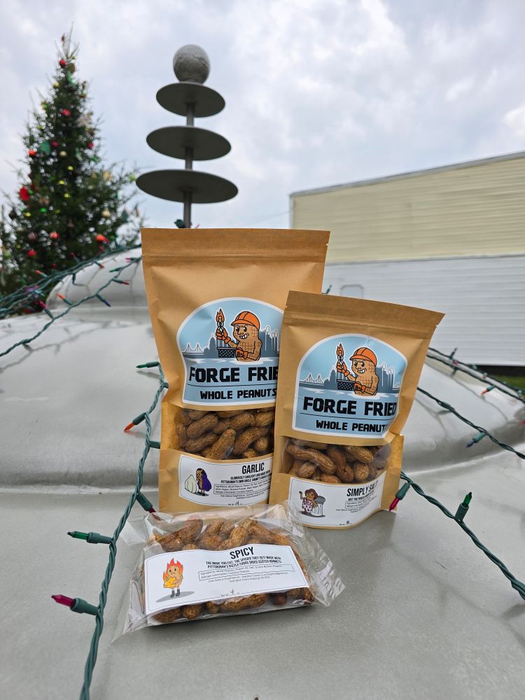 Forge Fried Whole Peanuts on flying saucer in Mars, PA