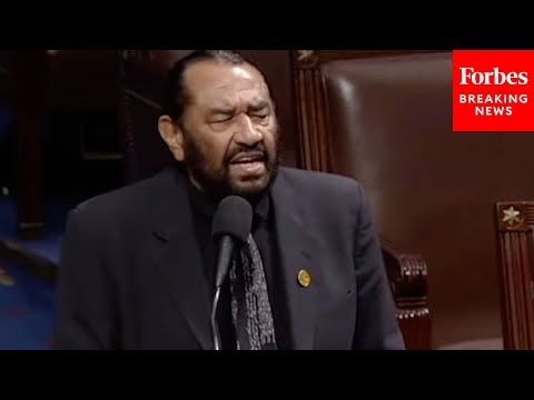 FULL SPEECH: Al Green Delivers Fiery Address On House Floor After After Being Censured
