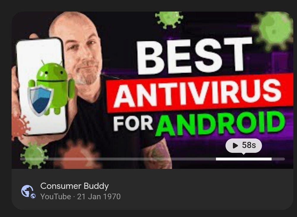 A YouTube video that states it's from the 21st January 1970