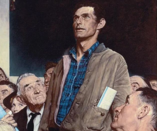 Rockwell speech guy meme