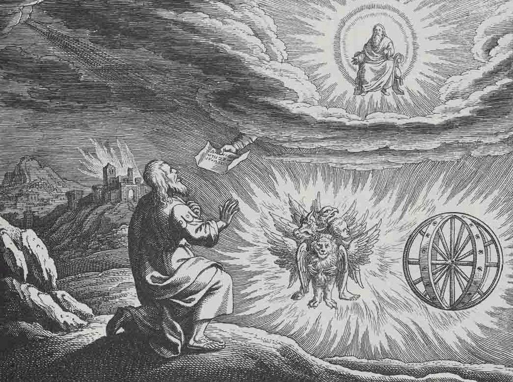 Ezekiel seeing some wild shit