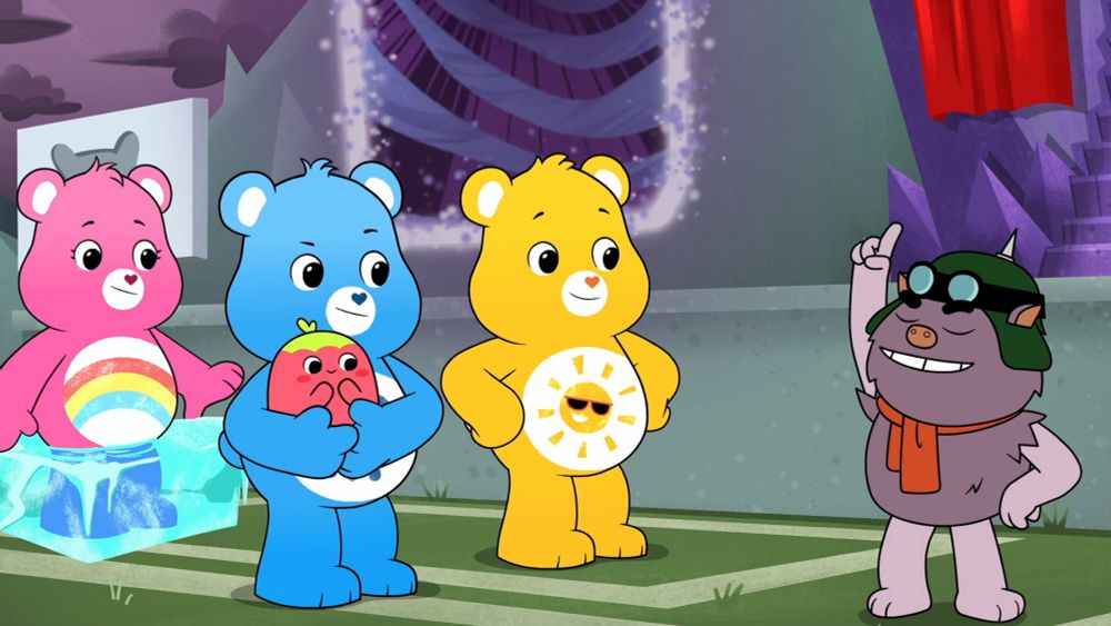 Image from Care Bears: Unlock the Magic Specials episode "The No Heart Games"