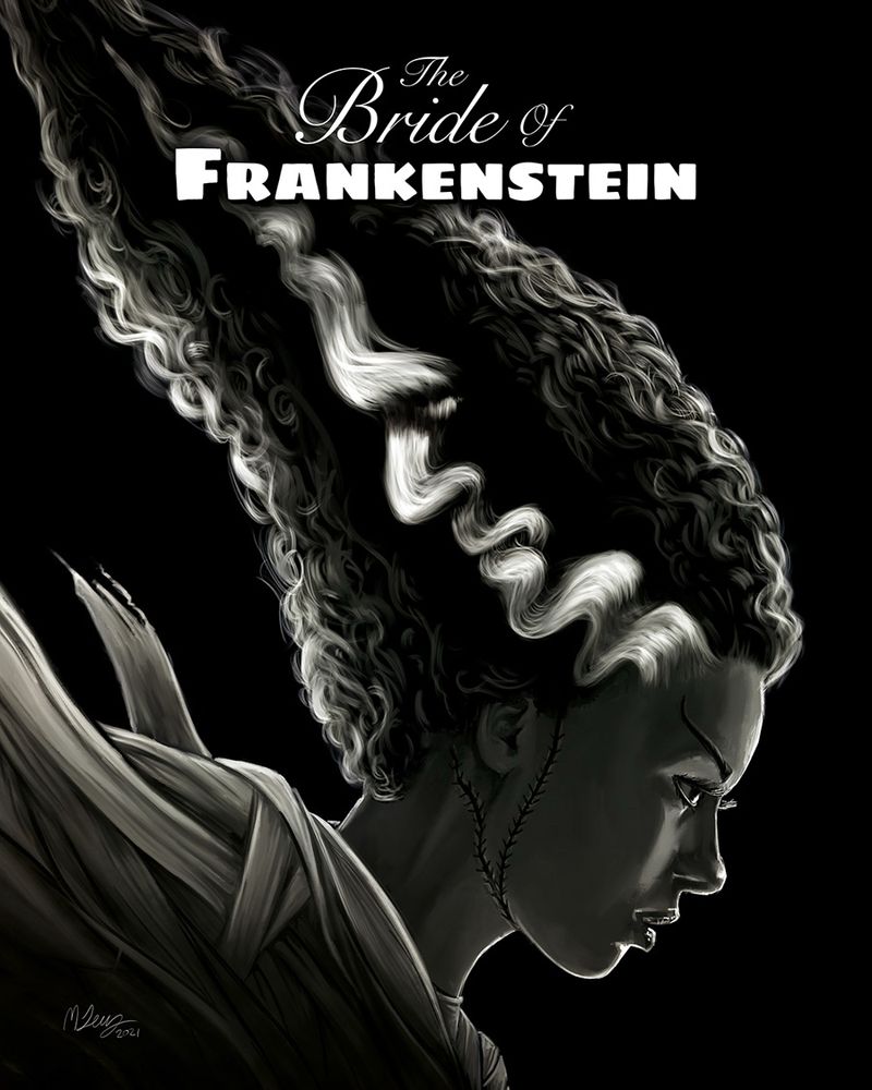 Bride of Frankenstein alternative movie poster